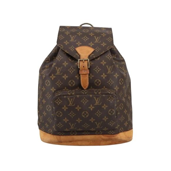 Pre Loved Louis Vuitton Monogram Canvas Backpack PM M41560 Women Brown - Picture 2 of 8